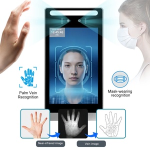 Lector de Control de Acceso y Asistencia con Reconocimiento Facial y de Venas de la Palma de la Mano, Android, 8 Pulgadas, con WiFi y GPS 4G - Product Image 1