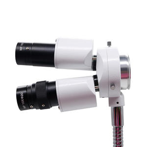 Microscope binoculaire pour technicien dentaire avec lumière LED Loupe grossissante 8x pour usage buccal - Product Image 4