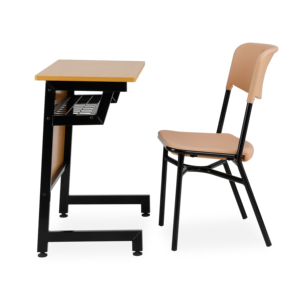 Conjunto de Silla y Escritorio Escolar Moderno, Cómodo y Ajustable, Material de Madera, Resistente al Fuego, Garantía Comercial de 3 Años - Product Image 4