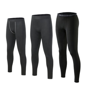 Pantaloni a compressione termica <span class=keywords><strong>da</strong></span> <span class=keywords><strong>uomo</strong></span> che corrono collant sportivi sportivi <span class=keywords><strong>Leggings</strong></span> a Base resistente al ciclismo - Product Image 1