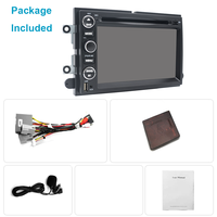 Lecteur DVD de voiture Android 7 pouces 2 Din, unité multimédia, CarPlay sans fil, GPS, caméra de recul pour Ford Focus