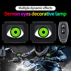 LKT Cross-Border Multi-Mode LED Demon Eye Espejo retrovisor Modificación Vehículos eléctricos Sistema de luz Sistema de iluminación de motocicleta - Product Image 3