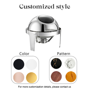 TIANXING Hôtel Buffet Équipement Commercial Roll <span class=keywords><strong>Top</strong></span> Couverture Visible Plat À Chaleurs Buffet Cuisinière Couleur Noire Plat À Chaleur - Product Image 5