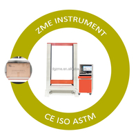 ASTM D642 Pantalla táctil Tipo Paquete Cartón Resiste Compresión Equipo de prueba