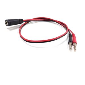 4mm Bananenstecker 0,5mm² Silikonummantelung DC-Stromversorgungskabel Verlängerungskabel Testleitung - Product Image 5