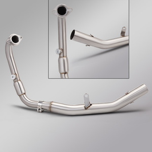 Sistema completo de escape para motocicleta, tubo de conexión frontal y central para VOGE 300RR 300 RR LX300 2020 2021 <span class=keywords><strong>2022</strong></span> - Product Image 5