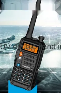 Baofeng-Walkie-talkie portátil de doble banda UV, transceptor de mano para coche, unidad exterior, de conducción autónoma, de doble banda, UV, para exterior, para coche - Product Image 5