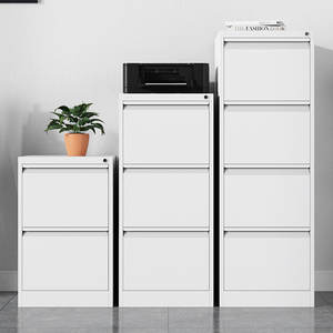 Archivador Estrecho <span class=keywords><strong>de</strong></span> 3 Cajones con Diseño Antivuelco para Gestión <span class=keywords><strong>de</strong></span> Documentos <span class=keywords><strong>de</strong></span> Oficina, Superventas - Product Image 4