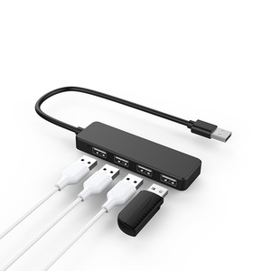 ฮับ USB 2.0 4 พอร์ต ความเร็ว 5Gbps แท่นวางอุปกรณ์ 4-in-1 อะแดปเตอร์ USB C ใช้งานร่วมกับ <span class=keywords><strong>Mac</strong></span> Pro Air อุปกรณ์ Type C พร้อมส่ง - Product Image 3
