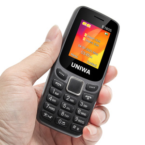UNIWA-teléfono móvil E1805 GSM 2G, celular con pantalla básica <span class=keywords><strong>de</strong></span> 1,77 pulgadas y <span class=keywords><strong>SIM</strong></span> Dual tipo C - Product Image 5