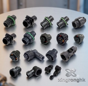 Waterproof Copper Contact IP68 Electric <b>Terminal</b> TE AMP Auto Connector for Automotive Applications with Male/Female Pins - Product Image 1