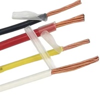 Fil électrique en cuivre nu solide 14AWG Isolation en PVC 600V Utilisation industrielle
