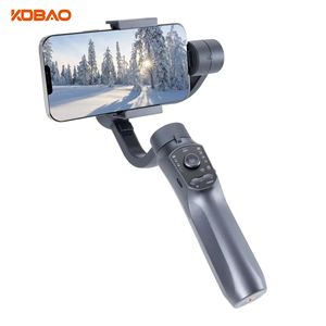 KDBAO F5 3-осевой пластиковый стабилизатор для смартфона с беспроводным пультом и аккумулятором 2000-3000 мАч для iPhone 14 и телефонов Android - Product Image 5