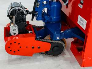 Nouvelle chariot élévateur électrique en acier haute intensité - Capacité de 8 tonnes, pneus en mousse PU, fonctionnement simple pour l'efficacité de l'entrepôt - Product Image 1