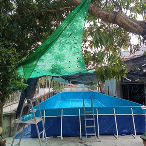 สระว่ายน้ำพกพา วัสดุ PVC ยี่ห้อ Thuy Linh รับประกัน 3 ปี จากเวียดนาม รับประกันความปลอดภัยระหว่างการขนส่ง - Product Image 4