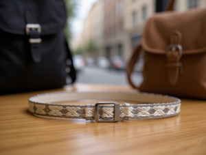 Correa de Bolso Tejida con Hebilla Plateada para Accesorios de Bolsos - Product Image 2