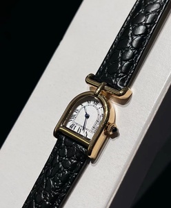 Orologi casual di alta qualità <span class=keywords><strong>Prive</strong></span>, serie D vintage, orologio al quarzo da donna impermeabile, cinturino in pelle multicolore, orologio con numeri romani - Product Image 2
