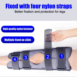 Mayorista OEM Férula de pierna con cierre de velcro para fracturas, <span class=keywords><strong>rodillera</strong></span>, para enderezar la pierna, férula larga para pierna, para fractura de tobillo - Product Image 4
