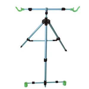 Hoàn Toàn Có Thể Điều Chỉnh Nhôm Telescopic Fishing Rod Tripod Cho Cá Chép Câu Cá Giải Quyết