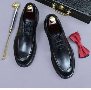 Mocassins habillés pour hommes en cuir véritable à bout fermé, confortables et luxueux, parfaits pour les mariages et le bureau - Product Image 5