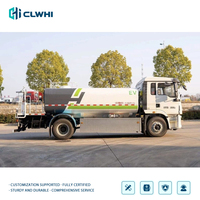 Camion-citerne à eau Shacman Dechuang 4x2 2026, diesel 200 ch, réservoir de 12 000 L avec pompe et canon à eau pour l'arrosage municipal