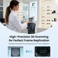 Machine à tailler les verres automatique sans gabarit Aist Optics de haute qualité avec fonction rainurage SE-1200 & SC-1200