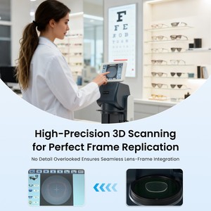 Aist Optics เครื่องสแกน3D, เครื่องตัดขอบเลนส์อัตโนมัติแบบไร้ SE-1200และ SC-1200พร้อมฟังก์ชัน groover - Product Image 3