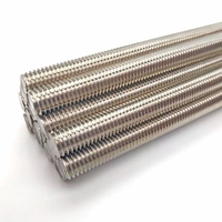 Black Zinc Plated Steel Metric Threaded Rod 4.8/8.8 Grade 1000/2000/30000 Length M12 Double Ended Stud