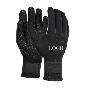 Gants de plongée en néoprène 3 mm OEM ODM avec paume antidérapante à points pour la plongée sous-marine et la plongée avec tuba, fabrication de marque - Product Image 1