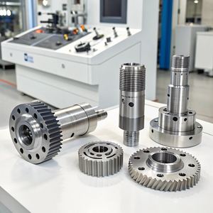 Componentes Metálicos de Precisión de Prototipado Rápido de Tres, Cuatro y Cinco Ejes, Personalizados en Aluminio y Latón, Fresado y Torneado - Product Image 1