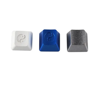 Custom Solid Metal Aluminum Keycaps for Mechanical Gaming Keyboard Plain Finish Steel Key Caps