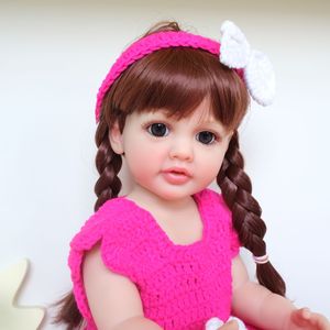 ตุ๊กตาซิลิโคนทั้งตัวเหมือนจริง ขนาด 55 ซม. รุ่น NPK เจ้าหญิงเบ็ตตี้ ชุดสีชมพู ตุ๊กตาเด็กทารกเหมือนจริง - Product Image 2