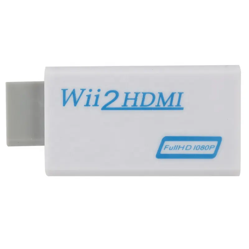 Конвертер Wii в HDMI, поддержка Full HD 720P 1080P 3,5 мм аудио Wii2HDMI адаптер для HDTV Wii конвертер