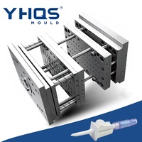 Molde de inyección de plástico de alta precisión YHQS para puntas de acceso a viales, molde para set de infusión intravenosa en sistemas de canal frío/caliente