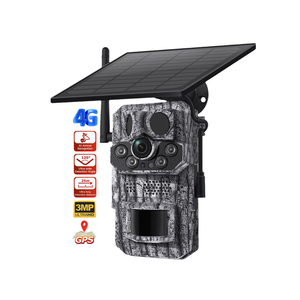 Cámara de Caza con Lente Gran Angular de 3MP, Audio Bidireccional, Visión Nocturna, Detección de Movimiento, 4G LTE, GPS, IP66, Energía Solar - Product Image 1