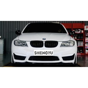 Los sistemas de carrocería para <span class=keywords><strong>BMW</strong></span> <span class=keywords><strong>3</strong></span> series E90 2009-2012 a los <span class=keywords><strong>modelos</strong></span> M4 incluyen parachoques delantero y trasero con faldones laterales de guardabarros de capó de rejilla - Product Image 2