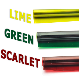Filtre de couleur professionnel 40*50cm 15.7*19.6\" pour éclairage de scène Lumière rouge - Product Image 3