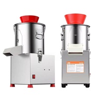 Hachoir à légumes automatique commercial trancheuse coupeur hachoir pour ail gingembre Fruits racine légumes râpe découpeuse