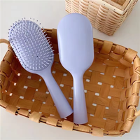 Brosses à cheveux massantes douces pour usage domestique, brosse à cheveux massante pour la tête, peigne à cheveux à long manche pour le coiffage