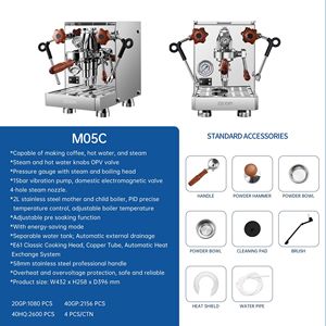 Machine à café intelligente Espresso Latte Cappuccino Maker avec mousseur à lait pour la maison en Malaisie - Product Image 4