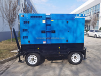 Générateur diesel 30 kW 30 kVA, générateur triphasé sur remorque 25 kW 24 kW, générateur diesel 30 kVA 30 kW