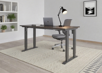 Bureau debout électrique intelligent avec préréglages de mémoire et port USB, bureau réglable en hauteur à 4 pieds pour le bureau à domicile