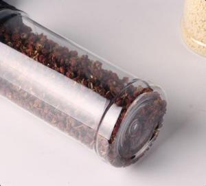 Couvercle de shaker à épices réglable 2 en 1 avec deux orifices de distribution pour le stockage des herbes et du poivre, récipient en plastique - Product Image 4