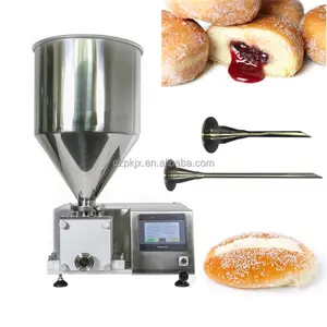 Vente chaude Automatique Gâteau Bouffée Croissant Pâte Manuel Confiture Pain Remplisseur Crème Mélange Et Machine De Remplissage À Bas Prix