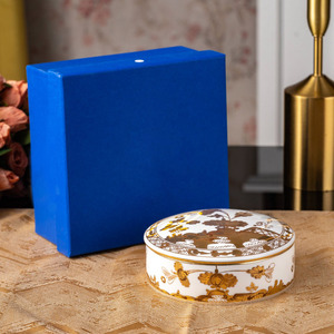<b>White</b> <b>Gold</b> Floral Porcelain Dinnerware <b>Set</b> Decorative Tableware Plate Cup Vase Gift Collection for Home Wedding - Product Image 1