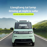 Camionnette électrique à quatre roues entièrement fermée, nouvelle énergie, avec moteur 1000W, autonomie de 101-200 km, pour le transport de passagers et de marchandises