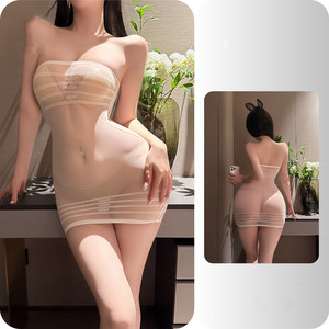 XX106 Lingerie Sexy Ultra Sottile Trasparente Erotica Passionale Piccante Tentazione Uniforme che Copre i Fianchi - Product Image 5