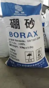 Fabricante baixo preço Bórax 10H2O 95% Bórax Decaidrato Cristal