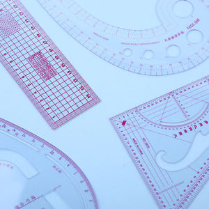 MCZ-61 Bán Buôn Thước Cong Pháp Trong Suốt Bộ Thước Cong Thợ May Thước Cong Thợ May Kiểu Pháp - Product Image 4