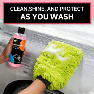 Shampooing auto super concentré haute brillance sans eau avec cire de <span class=keywords><strong>carnauba</strong></span> Premium Gold pour le nettoyage des voitures et la nanotechnologie - Product Image 3
